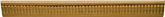 Waddell MLD358 Emboss Moulding, 96 in L, 1-1/4 in W, Pine Wood